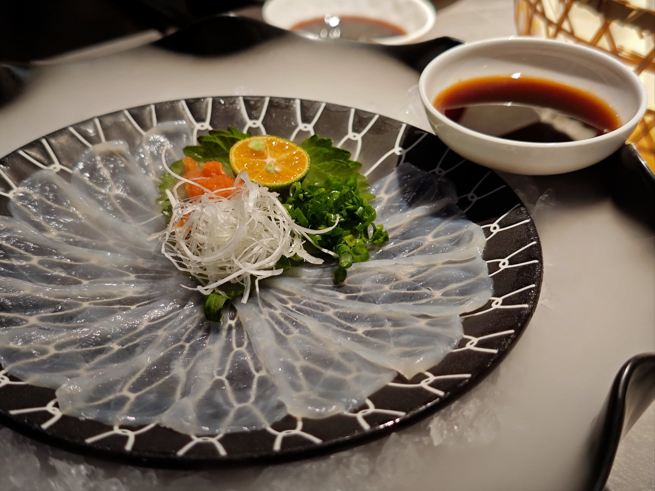 就冲这河豚刺身97来杭州一趟也值了