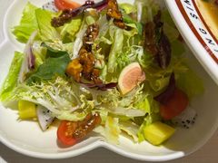 橄榄油琥珀桃仁鲜蔬-旺顺阁·北京菜·烤鸭(魏公村店)
