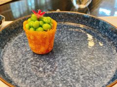 烟熏三文鱼•豌豆.-民国红公馆·艺文空间(颐和路店)