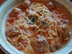 雪绒奶油肉丸意面-黑角餐厅美式狂野Blackhorn(昌茂花园店)