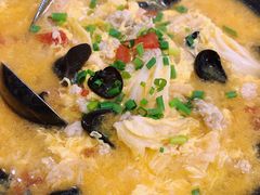 西红柿鸡蛋毛圆汤-山林深处大别山农家菜(仙都路店)