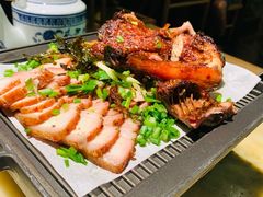 烤鸡烤肉拼盘-绿茶餐厅