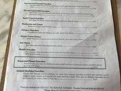 菜单-The Sunny Side Cafe Station 1