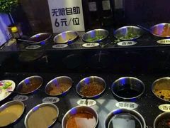 自助调料区-周渝食惦酸菜鱼(青浦店)