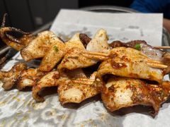 烤鱿鱼板-聚点串吧·北京烧烤(赵登禹路店)