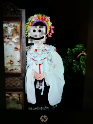 -后宫·古装汉服京剧儿童亲子全家福摄影