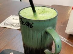 焦糖抹茶拿铁-無邪日式甜品(世博源店)