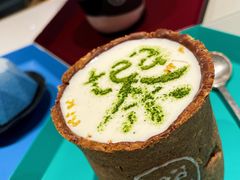 饼干杯奶盖茶-茶是一枝花泡茶店