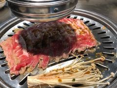 调味牛五花-韩聚屋韩国烤肉餐厅(新北万达店)