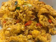 香醋炒土鸡蛋-荆九爷爆炒桥头三嫩(夫子庙店)