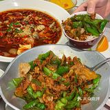 男朋友带我来的，炫了4碗儿大米饭！