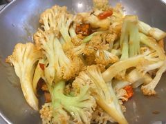 干锅有机菜花-至潮餐厅精致粤菜·活鲈鱼·走地鸡(珠江新城店)