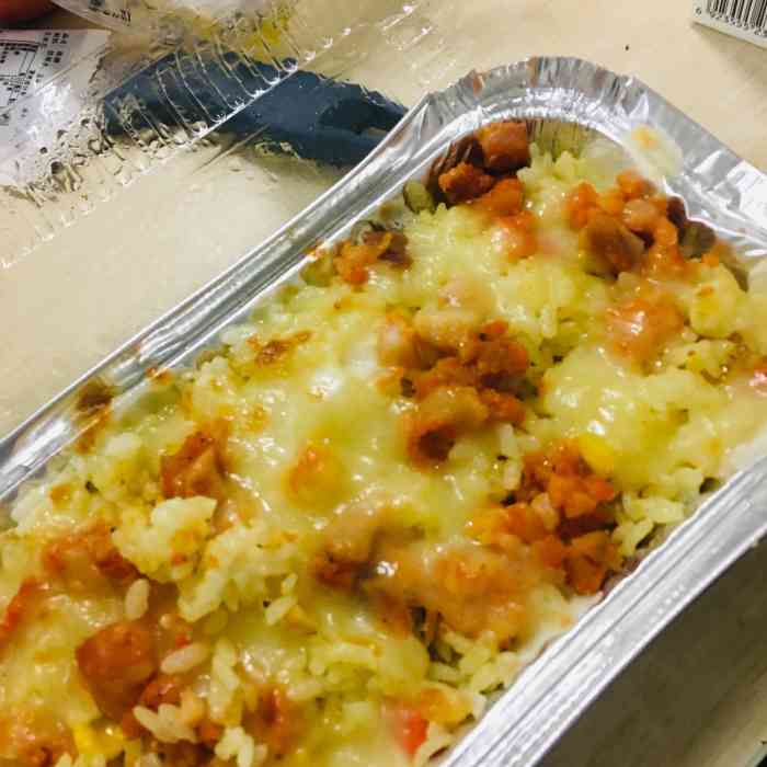 来一份焗饭-"我这边点的是他们家的外卖,外卖点评我给的.