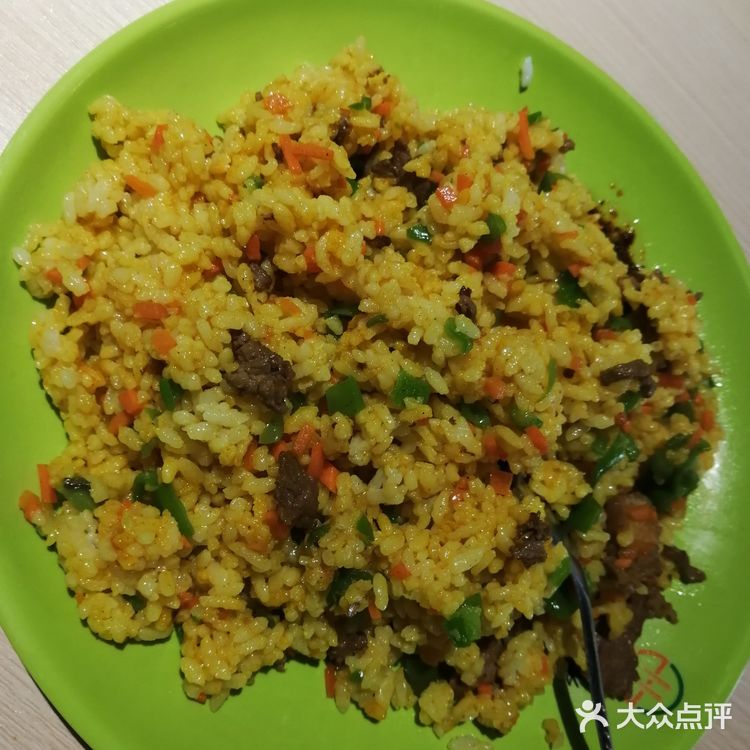 咖喱牛肉 爱这个炒饭！