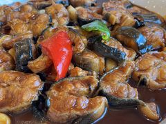 蒜子烧河鳗-怡园饭店-餐厅(四望亭店)