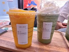 抹茶星冰乐-星巴克(青岛佳世客店)