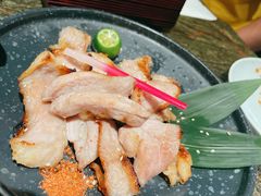 猪颈肉-炙柒Sekinana·精致料理 烧鸟·铁板烧(海上世界店)