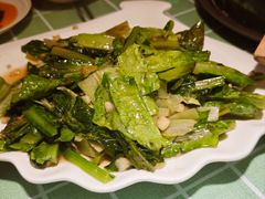蒜蓉油麦菜-清真文铁家烧麦馆