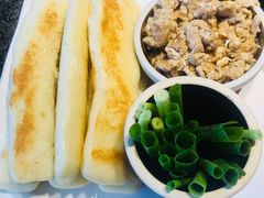 虾酱卷子-渔民船说·北塘海鲜·天津菜·海肠捞饭(北塘古镇店)