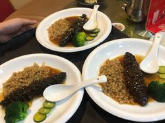 鲍汁焗南美参-百年银屏蚝烙·潮汕菜·非遗(乐山店)