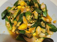 小炒秋葵-鸽子窝(宋庄店)