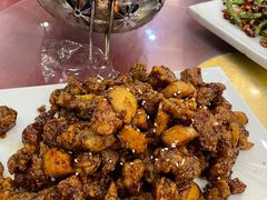 黑椒蒜子牛肉粒-桃子餐厅·天津菜(红星路直营店)
