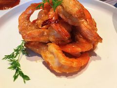 蜜汁酥皮虾-四季民福烤鸭店(王府井灯市口店)