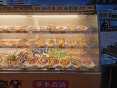 面包甜点陈列柜-夸父炸串(青浦奥特莱斯店)