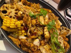 干锅牛蛙-渝蛙馆(新百店)