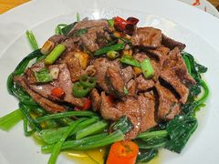 菠菜猪肝-味莊餐厅(康庄南街店)