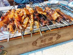 -蚝堡·生蚝海鲜烧烤物种起源•海肠捞饭(刘公岛店)