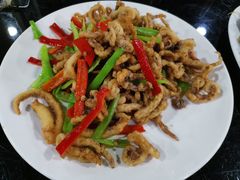 椒盐鱿鱼须-来顺成饭庄