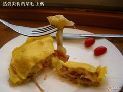 蛋卷里面柔软的cheese=)-雕刻时光咖啡馆(北航店)