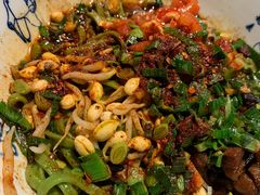 干拌菠菜面-汉唐宴长安食府