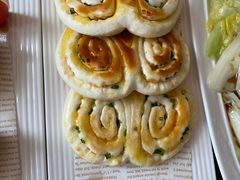 香煎葱油饼-北海银滩皇冠假日酒店-德丰楼中餐厅