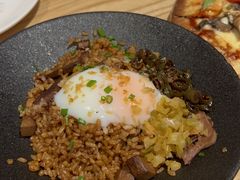牛肝菌牛舌拌饭-一尺花园(广富林店)