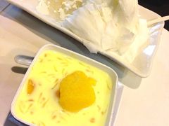 椰子绵绵冰＋杨枝甘露-发记甜品(豉油街店)