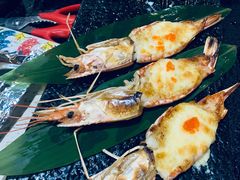 芝士焗大虾-虎焱炭火烧肉