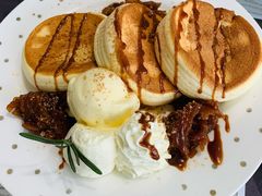 焦糖肉桂苹果舒芙蕾Pancake-娜娜家·Nana's restaurant(国金汇店)
