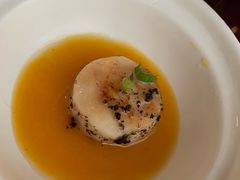 煎带子配黑松露汁-白天鹅宾馆·流浮阁咖啡厅