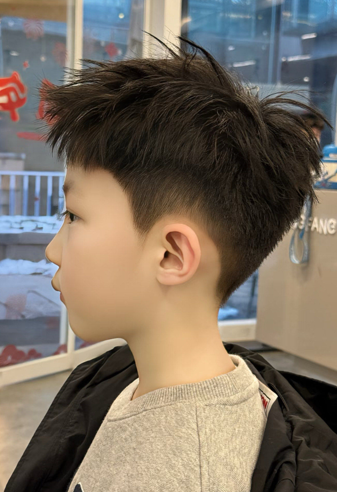 个性男童发型