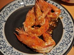 铁板和风口味海捕虾-大成铁板烧•板前(复古餐厅石老人店)
