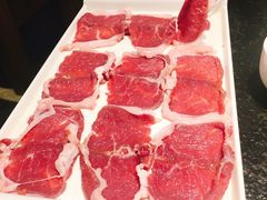 手切羊上脑-北门涮肉·炭火铜锅涮肉(什刹海店)
