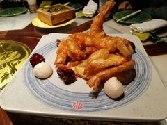 酥皮大明虾-那家小馆•北京菜•烤鸭(中关村店)