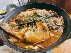 干锅桂鱼-湖鲜楼
