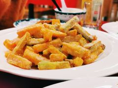 咸蛋黄焗南瓜-中央财经大学-食堂