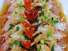 蒜蓉丝瓜开片虾-金时代顺风大酒店(协泰店)