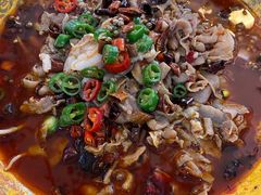 淋油金针肥牛-祥阁食府妈妈菜