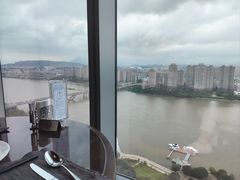-三迪希尔顿酒店欢厨自助餐厅·高空闽江全景