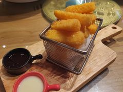 脆皮玉米炸鲜奶-壹零捌道·北京烤鸭(车公庄店)